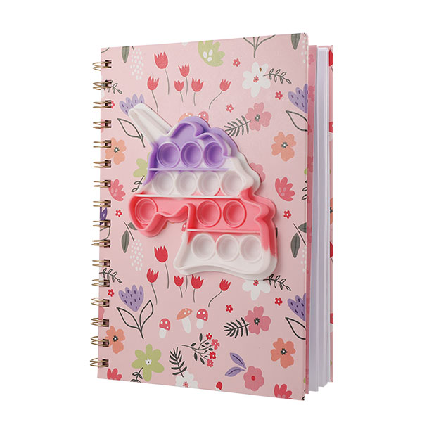 Strawberry Milk Glitter Planner Notesbog